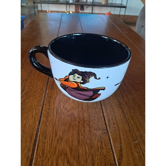 Hocus Pocus Large Coffee Mug Disney Halloween Soup Another Monday Spell On You - Picture 2 of 2